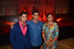 Sachin Pilgaonkar, Akash Thosar and Rinku Rajguru at Marathi Movie Sairat Success Party on 11th June 2016